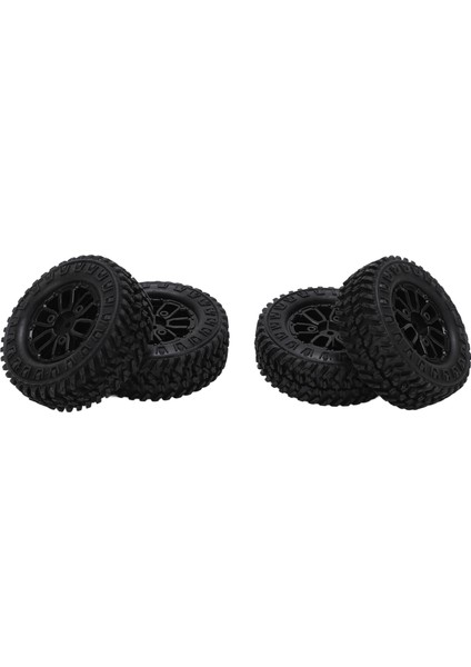 4 Adet 55MM Plastik Jant Ka Ön Arka Lastik Seti Axial SCX24 1/24 Rc Paletli Araba Için (Yurt Dışından) modelleri