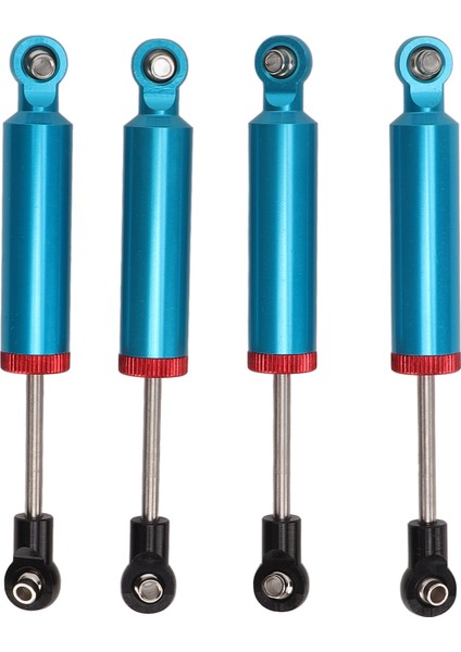 4 Adet Rc Amortisör 100MM Damper Için Iç Yaylı SCX10 1/10 Rc Paletli Araba Mavi (Yurt Dışından)