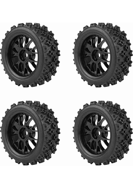 4 Adet Set Yarış Off-Road Araç Lastikleri Ka Lastik Jant Rc 1:10 Araba Parçası (Siyah) (Yurt Dışından) fiyatları