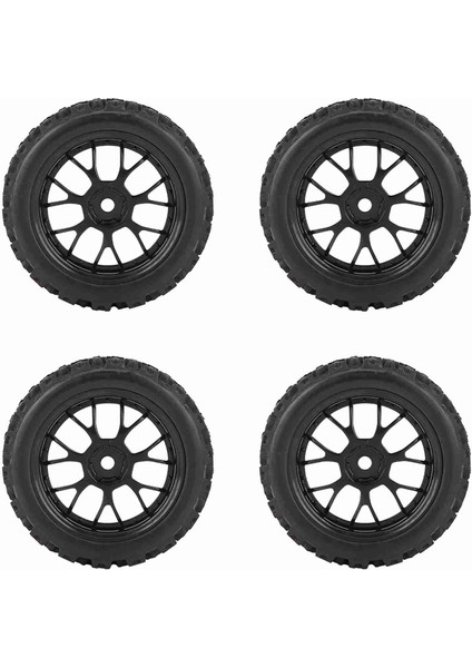 4 Adet Set Yarış Off-Road Araç Lastikleri Ka Lastik Jant Rc 1:10 Araba Parçası (Siyah) (Yurt Dışından) modelleri