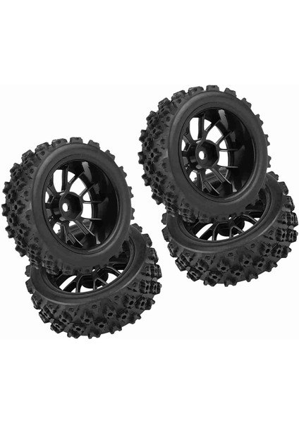 4 Adet Set Yarış Off-Road Araç Lastikleri Ka Lastik Jant Rc 1:10 Araba Parçası (Siyah) (Yurt Dışından) fırsatları