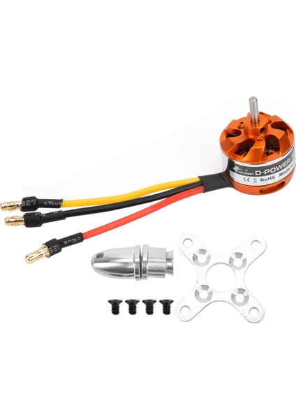 D2822 Fırçasız Motor Adaptörü ile Rc Motor Için Yedek Rc Fixedwing UÇAK(1800KV ) (Yurt Dışından)