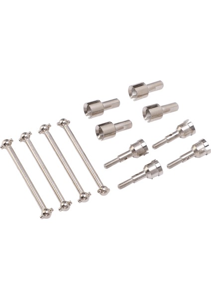 Rc Köpek Kemiği Adaptörü Diff Kupası Ortak Aks Wltoys A949 A959 A969 A979 K929 ve Diğer 1/18 Rc Araba Gümüş (Yurt Dışından)