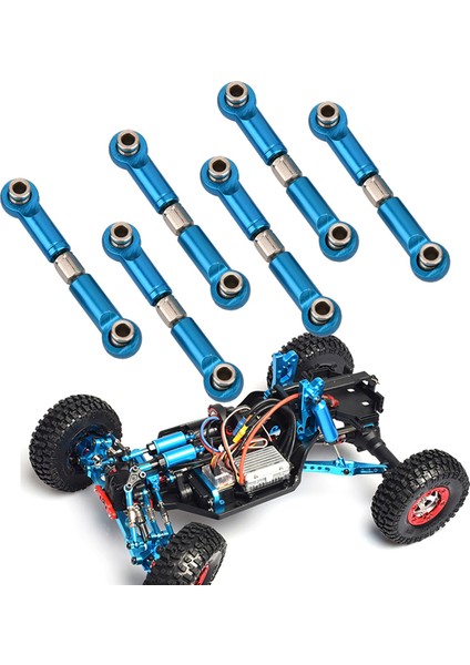 Rc Kamyon Yükseltme Parçaları Metal Direksiyon Bağlantı Çubukları Seti Wltoys 1/18 Model Araba Için (Yurt Dışından) indirimleri