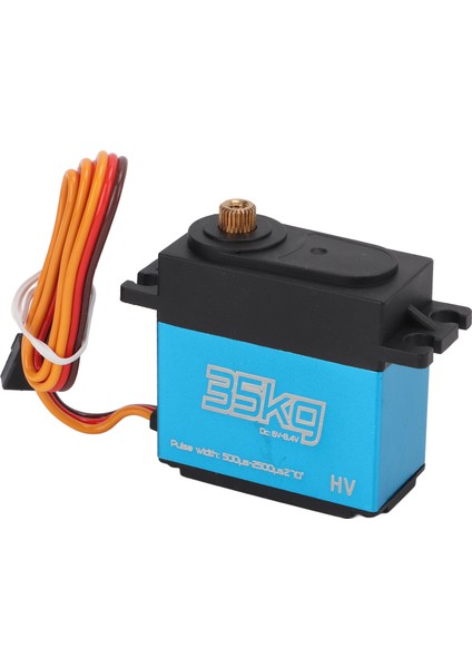 35 kg Çekirdeksiz Motor Servo Için 1/8 1/10 1/12 Uzaktan Kumanda Araba Metal Dişli Dijital Servo (Yurt Dışından) modelleri