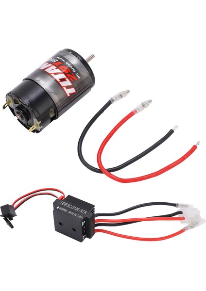 550 Fırçalı Motor 320A Iki Yönlü Fırçalı Su Geçirmez Esc Seti Rc Kaya Tırmanıcısı CAR29T (Yurt Dışından)