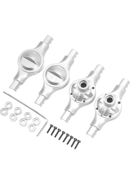 Alüminyum Alaşımlı Ön Arka Aks Muhafazası Değiştirilebilir Dalı Aks Kabuk Xiaomi Jimny XMYKC01CM 1/16 Rc Araba Gümüş (Yurt Dışından) indirimleri