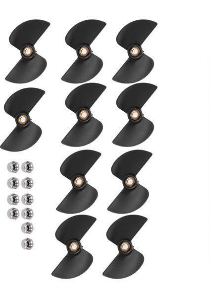 10 Adet Fırçasız Uzaktan Kumandalı Tekne Kuyruk Pervanesi Yedek Parça Takımı FT009 Rc Tekne Için (Yurt Dışından) fırsatları