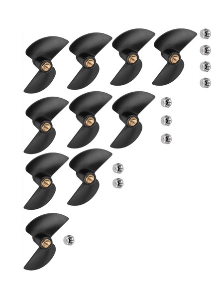 10 Adet Fırçasız Uzaktan Kumandalı Tekne Kuyruk Pervanesi Yedek Parça Takımı FT009 Rc Tekne Için (Yurt Dışından) indirimleri