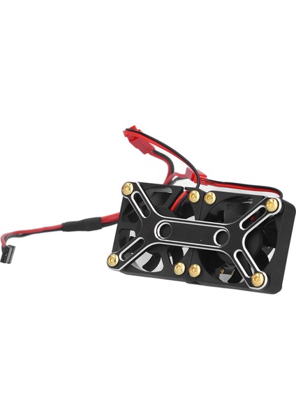 4985 1717 Alüminyum Alaşımlı Fırçasız Motor Soğutma Fanı Isı Emici Traxxas 1/5 Rc Araba Içinsiyah (Yurt Dışından)
