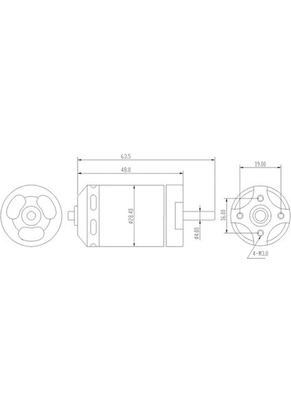 64MM K Fanı 5 Kanatlı QF2611 4500KV Fırçasız Motor Rc Uçak Modeli Için (Yurt Dışından) indirimleri