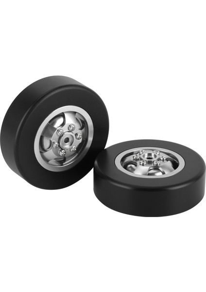 2 Adet Alüminyum Alaşımlı Drift Lastiği Rc Araba Parçaları Aksesuarları Wpl D12 Rc Kamyon 54MM Gümüş Için Uygun (Yurt Dışından) fiyatları
