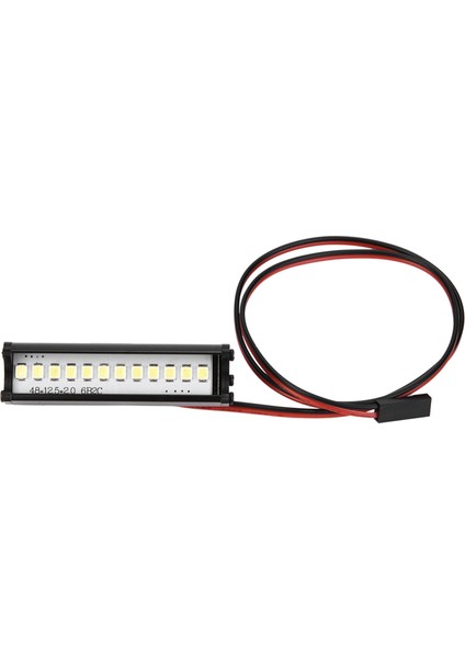 55MM Rc Crawler LED Işık Çubuğu Led'ler Lamba 1:10 Rc Araba Parçası Trx4 90046 90048 SCX10 Için (Yurt Dışından) fiyatları
