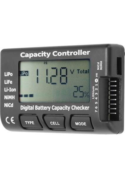 Cellmeter‑7 Dijital Pil Kapasitesi Ölçer Denge Fonksiyonlu Pil Seviyesi Test Cihazı (Yurt Dışından) fırsatları