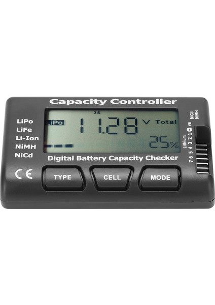 Cellmeter‑7 Dijital Pil Kapasitesi Ölçer Denge Fonksiyonlu Pil Seviyesi Test Cihazı (Yurt Dışından) indirimleri