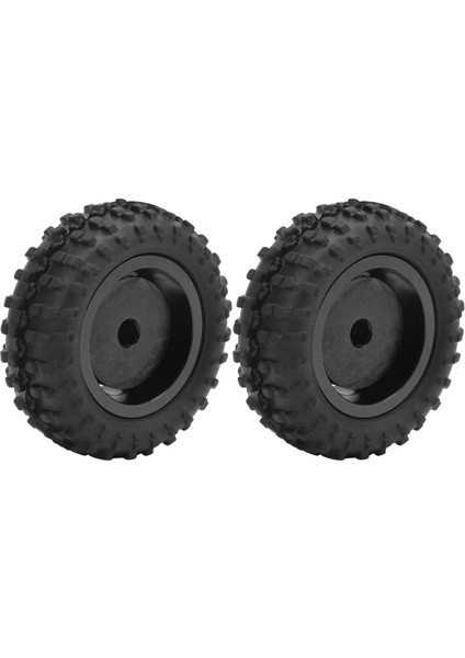 D12005 52MM Rc Araba Lastiği Ka Alüminyum Alaşımlı Kaymaz Lastikler Wpl D12 1/10 Rc Kamyon Için (Siyah Bl) (Yurt Dışından) fiyatları