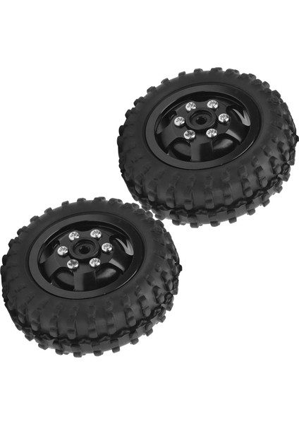 D12005 52MM Rc Araba Lastiği Ka Alüminyum Alaşımlı Kaymaz Lastikler Wpl D12 1/10 Rc Kamyon Için (Siyah Bl) (Yurt Dışından) indirimleri