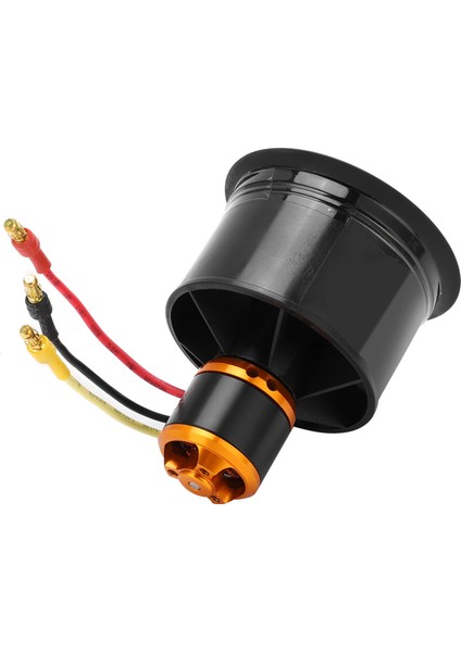Qxmotor 50MM Edf 12 Bıçaklı Klı Fan QF26115000KV 34S Fırçasız Motor Rc Uçak Için(Cw ) (Yurt Dışından)