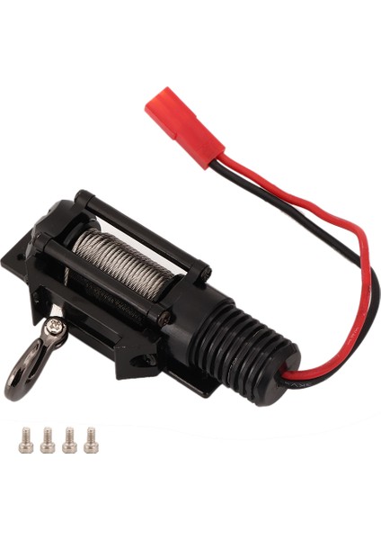 Tam Cnc Metal Rc Vinç Yedek Yükseltme Parçaları Aksesuarları Için 1/10 SCX10 Eksenel Paletli D90BLACK FZ0019BL (Yurt Dışından)
