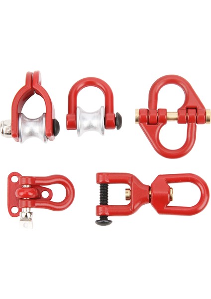 Metal Simülasyon Römork Çekme Tokası Çekme Kancaları Dekorasyon Aracı 1/10 Rc Carred Için (Yurt Dışından)