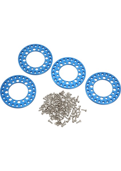 4 Adet 1.9 In Tekerlek Dış Halkaları Jantlar Istikrarı Artırmak Cnc Işleme Alüminyum Alaşım Rc Tekerlek Dış Halkaları Jantlar 1/10 Rc Mavi (Yurt Dışından) indirimleri