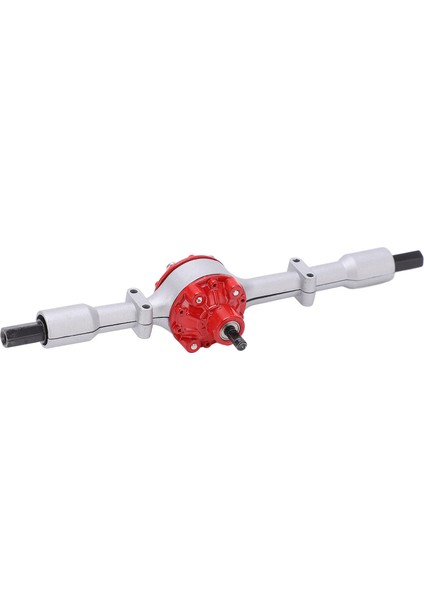 Rc Kamyon Metal Arka Köprü Aks Yedek Aksesuarları Rc Araba Yükseltme Parçaları Wpl D12 Gümüş Kırmızı (Yurt Dışından) modelleri
