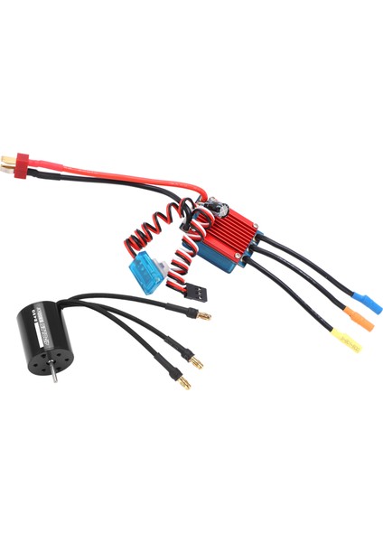 Rc 2430 5800KV Su Geçirmez 4 Kutuplu Fırçasız Motor ile 25A Esc Combo Set 1/16 1/18 Rc Araba Için (Yurt Dışından)