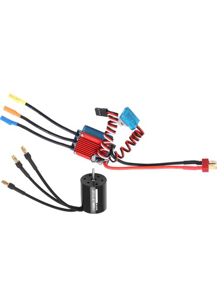 Rc 2430 5800KV Su Geçirmez 4 Kutuplu Fırçasız Motor ile 25A Esc Combo Set 1/16 1/18 Rc Araba Için (Yurt Dışından)
