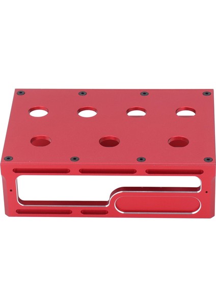 Rc Araba Çalışma Standı Aşınmaya Dalı Alüminyum Alaşım Rc Araba Tamir Iş Istasyonu Için 1/8 1/10 Rc Kamyon Ölçekler Kırmızı (Yurt Dışından) modelleri