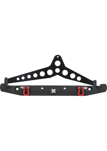 Trx‑4 SCX10 90046 SCX10III 1/10 Araba Için Römork LED Kiti ile Rc Alüminyum Alaşımlı Arka Tampon (Yurt Dışından) modelleri