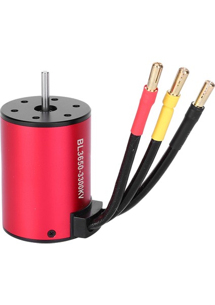 750W 4 Kutuplu HH3650 Fırçasız Motor 1/10 Rc Araba Tekne Yedek PARÇALARI3300KV (Yurt Dışından)
