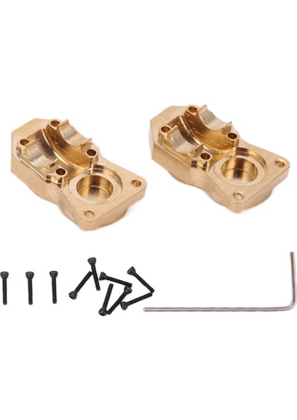 Rc Pirinç Ön Arka Diferansiyel Kapağı 1/24 Rc Araba Diferansiyel Kapağı SCX24 Axı 00002 Için SCX24 Axı 00001 Için SCX24 Axı 90081 Rc Araba (Yurt Dışından) fiyatları