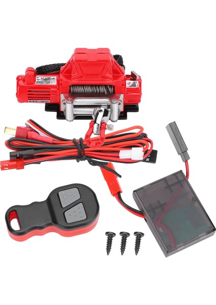 Vinç Uzaktan Kumanda Alıcı Seti Rc Araba Parçaları Axial SCX10 90046 1/10 Rc Crawlerred'e Uygun (Yurt Dışından)