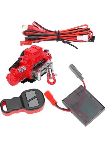 Vinç Uzaktan Kumanda Alıcı Seti Rc Araba Parçaları Axial SCX10 90046 1/10 Rc Crawlerred'e Uygun (Yurt Dışından) modelleri