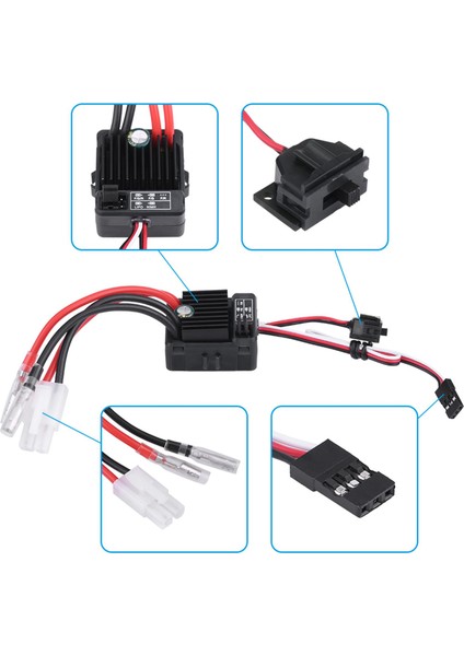 Su Geçirmez Fırçalanmış 1060 60A Esc Monster Touring Rc Araba Buggy Truggy 1/10 Rc Araba Için (Yurt Dışından) fırsatları