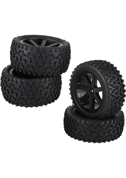 4 Adet 1/10 Rc Kamyon Lastik Tekerlek Lastiği Zd Racing Buggy Paletli Araba Siyah (Yurt Dışından)