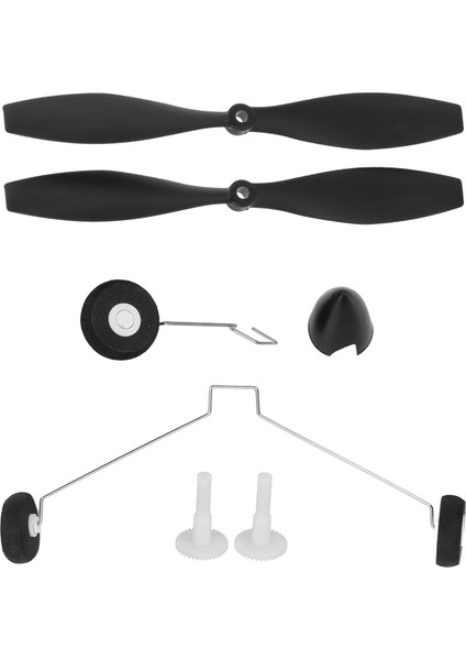 Rc Uçak Yedek Parçaları Fairing Kürek Bıçak Iniş Dişli Seti Wltoys Xk F949S Rc Sabit Kanatlı Uçak (Yurt Dışından)