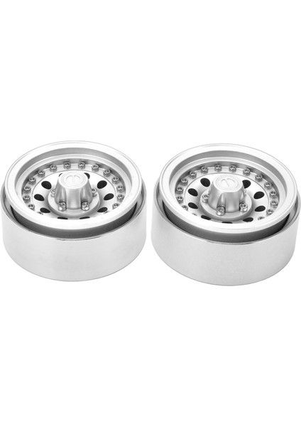 2 Adet Rc Beadlock Tekerlek Jantları 10 Delik 1/10 Rc Araba Alüminyum Alaşım Jant Hub Eksenel SCX10 90046 Traxxas Trx4 D90 Için Redcatsilver (Yurt Dışından) modelleri