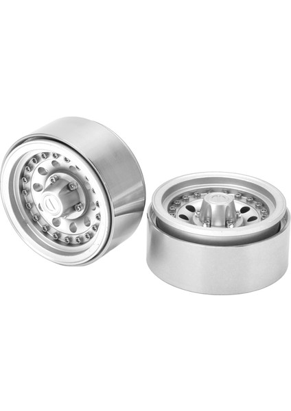 2 Adet Rc Beadlock Tekerlek Jantları 10 Delik 1/10 Rc Araba Alüminyum Alaşım Jant Hub Eksenel SCX10 90046 Traxxas Trx4 D90 Için Redcatsilver (Yurt Dışından) fırsatları