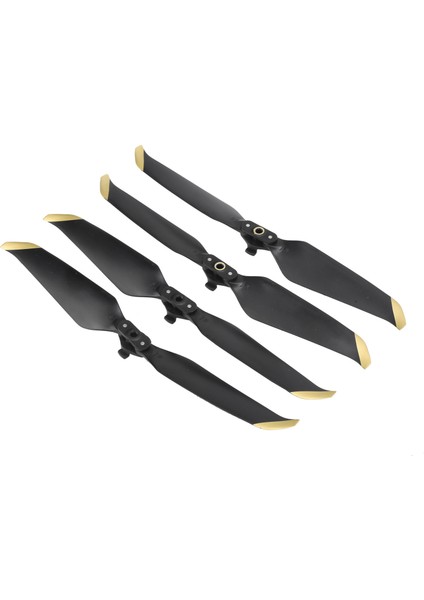2 Çift Rc Drone Lownoise Pervane Quickrelease Bıçak Değiştirme Için Hava 2 S / Mavic Hava 2(Altın ) (Yurt Dışından)