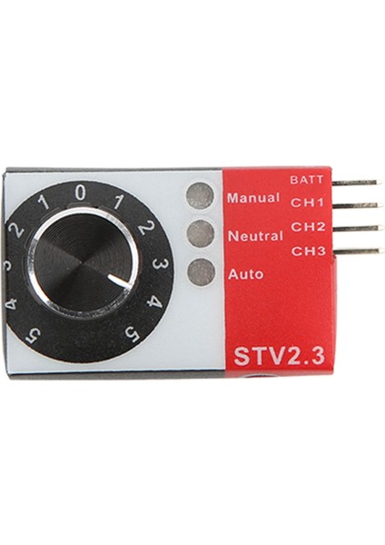 Servo Test Cihazı Mini Rc Helikopter Servo Test Cihazı 4.8 V-6.0 V Stv2.3 Esc Test Cihazı Yüksek Doğruluk Uzaktan Kumanda Modeli (Yurt Dışından)