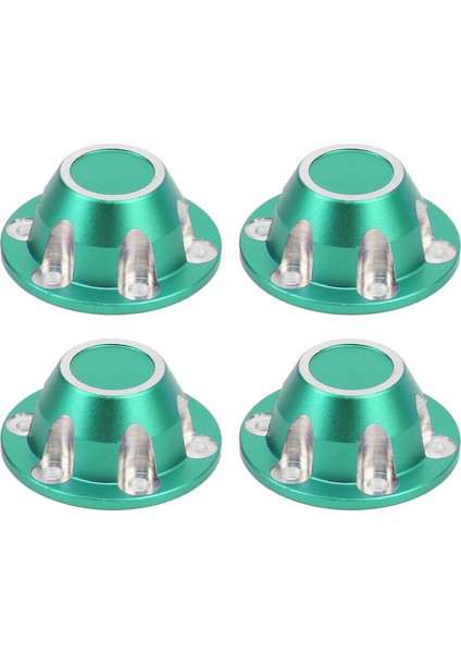 4 Adet Alüminyum Alaşım Tekerlek Göbeği Toz Kapağı Tekerlek Göbek Kapağı Eksenel 1/6 Scx6 Jlu Uzaktan Kumanda Araba Yeşil (Yurt Dışından)