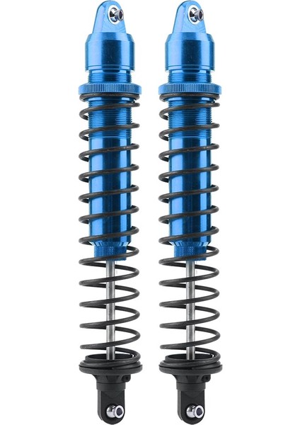 2 Adet/takım Rc Alüminyum Alaşımlı Amortisör Sönümleyici Traxxas Xmaxx 1/5 Araba Için (Lacivert) (Yurt Dışından)