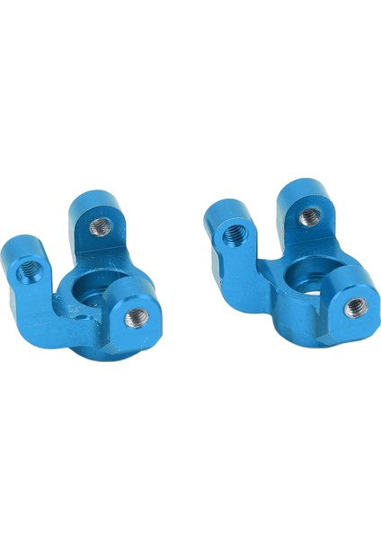 2 Adet Rc Alüminyum Ön Direksiyon Kupası Metal Direksiyon Mafsalları Losi Mini T 2.0 2WD 1/18 Rc Stadyum Kamyonu Mavi (Yurt Dışından)