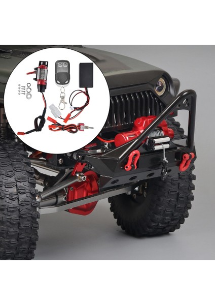 Uzaktan Kumandalı Rc Araba Metal Vinç Aksesuarları Axial SCX10 90046 D90 1/10 Rc Paletli Kamyon Için Uygundur (Yurt Dışından) fırsatları