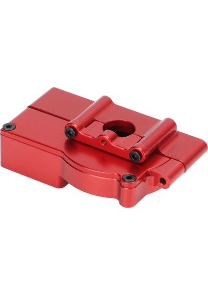 Rc Araba Şanzıman Muhafazası Motor Montajı Seti Latrax Teton 1/18 Uzaktan Kumanda Araba Yükseltme Parçaları Kırmızı (Yurt Dışından) modelleri