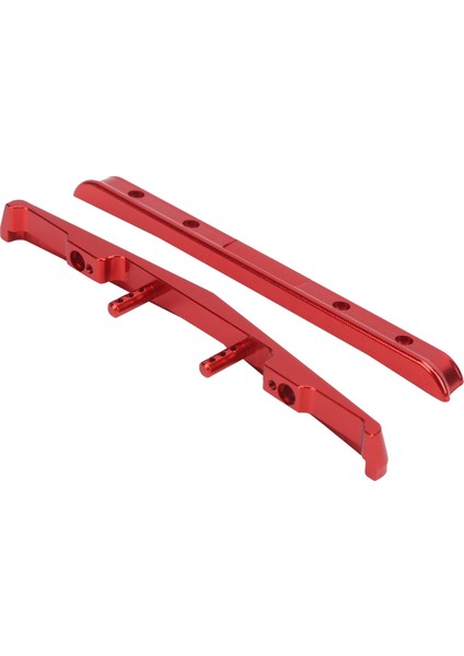 Rc Alüminyum Alaşımlı Ön Arka Tampon Seti Eksenel SCX24 90081 1/24 Rc Araba Yükseltme Parçaları Kırmızı (Yurt Dışından)
