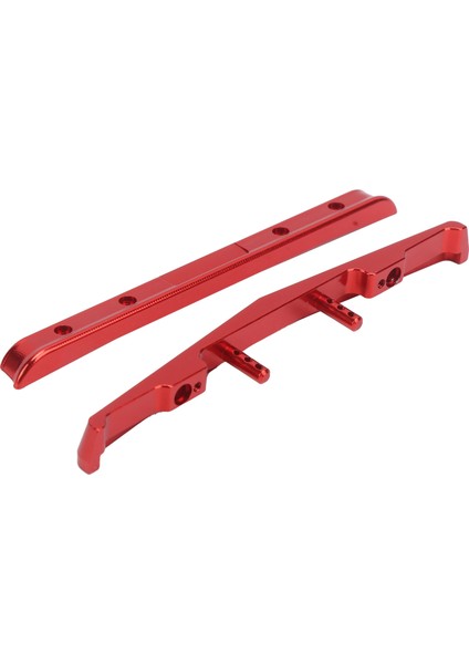 Rc Alüminyum Alaşımlı Ön Arka Tampon Seti Eksenel SCX24 90081 1/24 Rc Araba Yükseltme Parçaları Kırmızı (Yurt Dışından)
