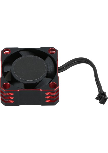 Alüminyum 25X25MM 32000RPM Hız Kontrol Cihazı Güçlü Metal Fan Isı Dağılımı Siyah Kırmızı (Yurt Dışından) modelleri