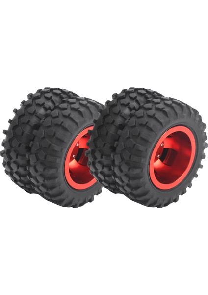 Adet Rc Arka Çift Lastik Tekerlek Lastiği 55MM Çap Wpl D12 1/10 Uzaktan Kumandalı Kamyon Için Uygun Kırmızı (Yurt Dışından) fırsatları